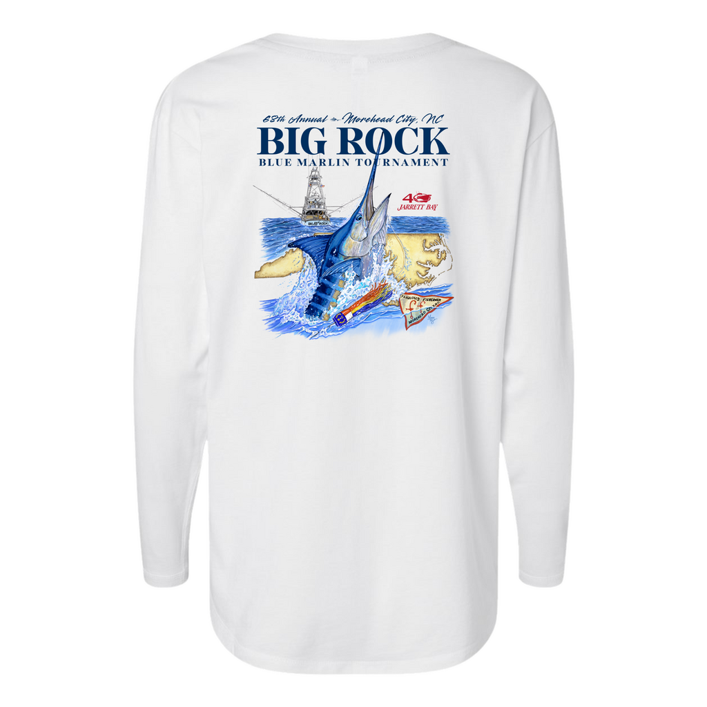 Big Rock Ladies 68th Long Sleeve V-Neck
