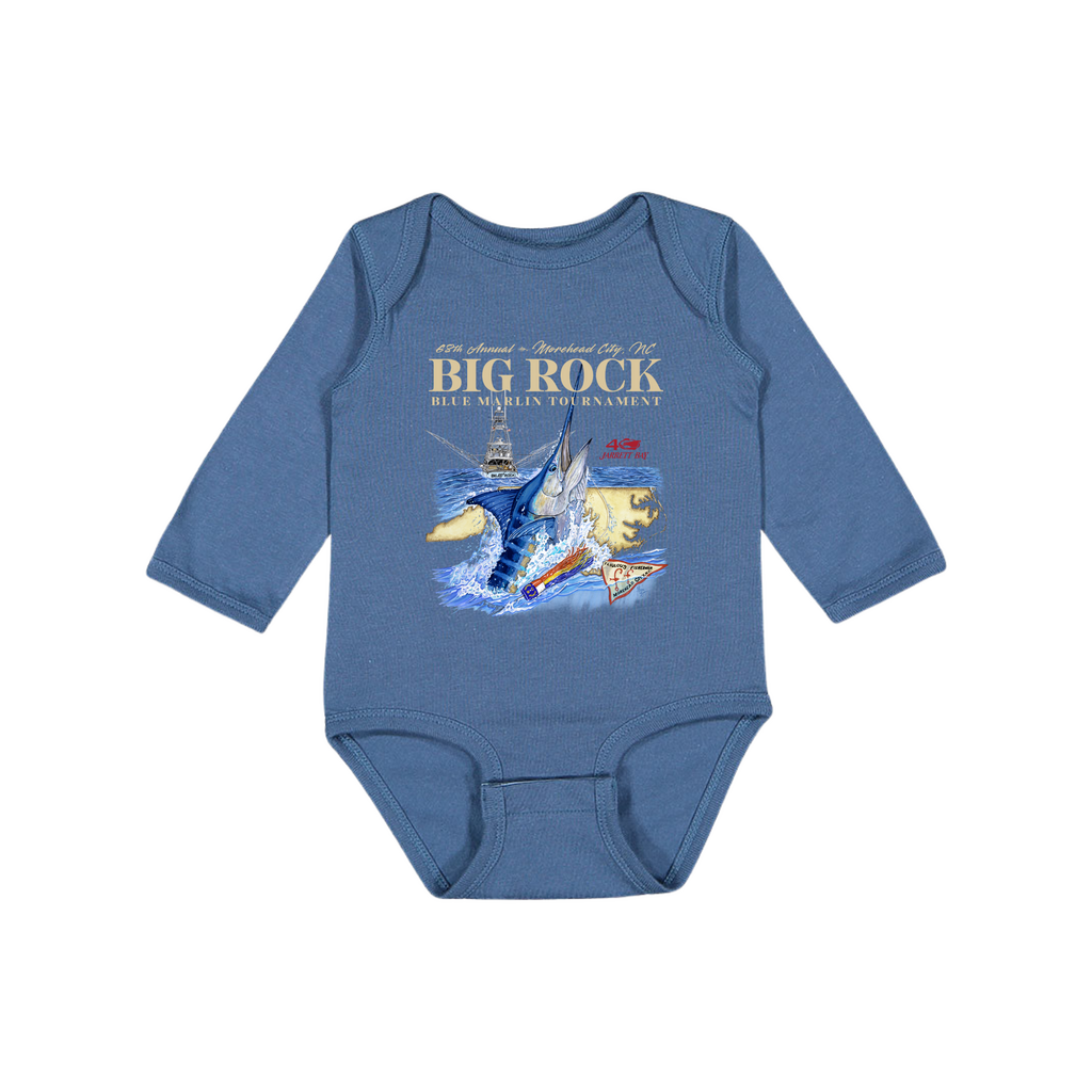 Big Rock Infant 68th Long Sleeve Onesie