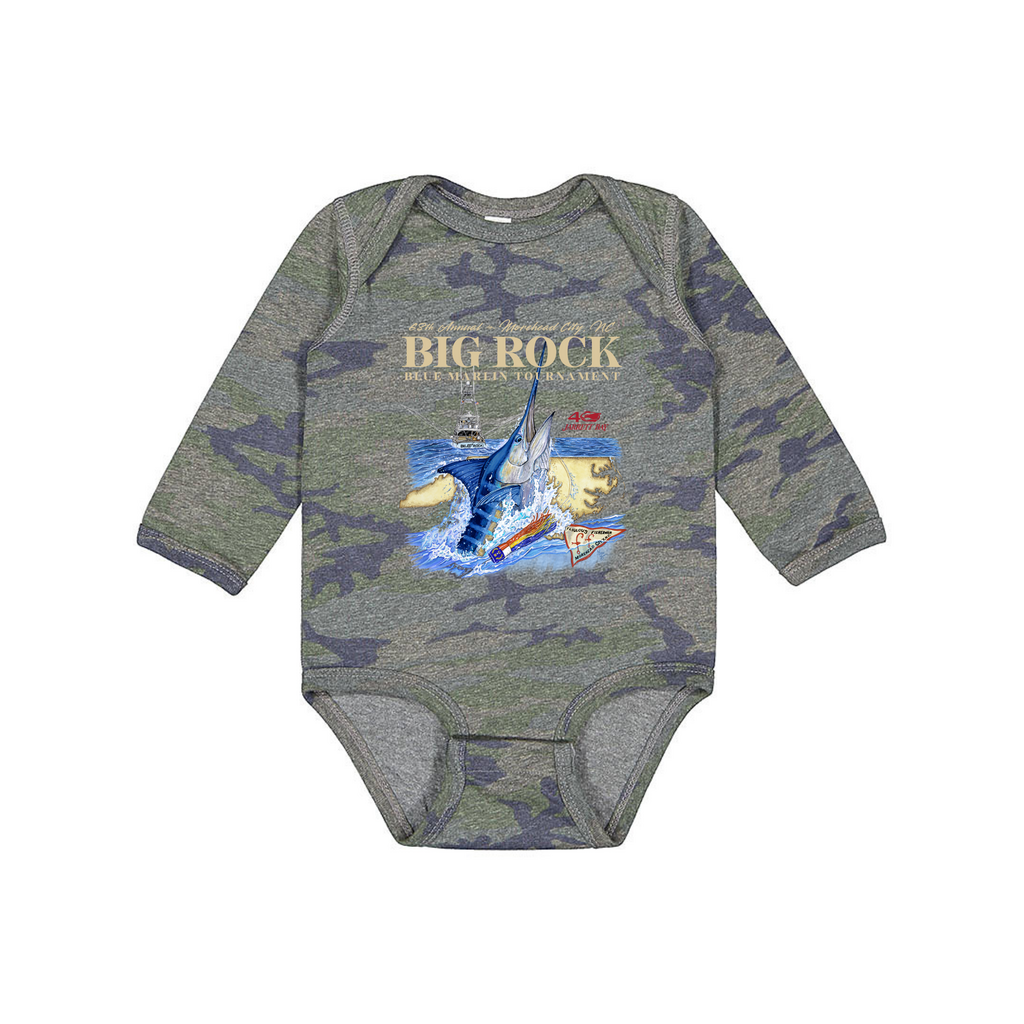 Big Rock Infant 68th Long Sleeve Onesie