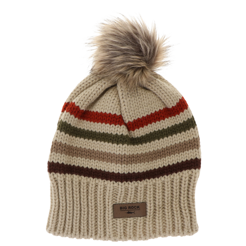 Big Rock BR Pom Pom Beanie