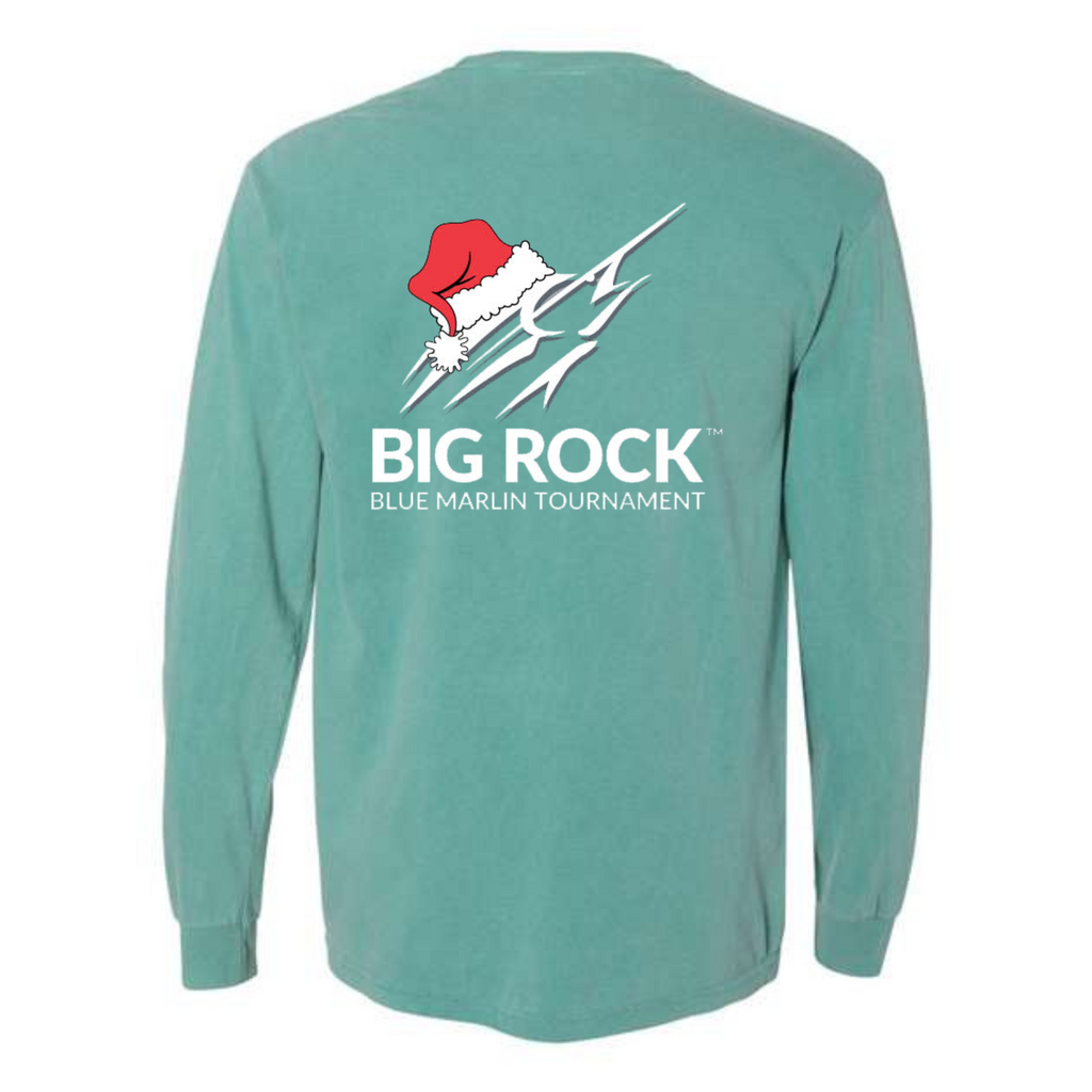 Big Rock Santa Streak Long Sleeve