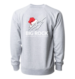 Big Rock Santa Streak Crewneck