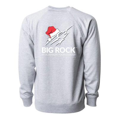 Big Rock Santa Streak Crewneck