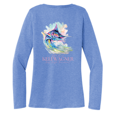 Big Rock Ladies 29th KWLA Long Sleeve V-Neck