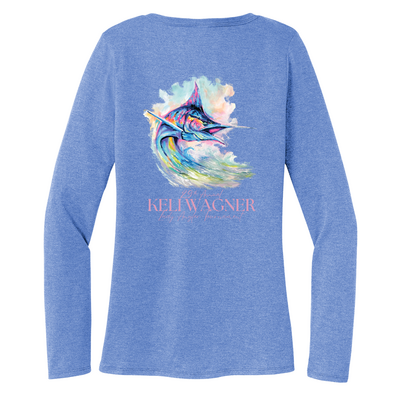 Big Rock Ladies 29th KWLA Long Sleeve V-Neck