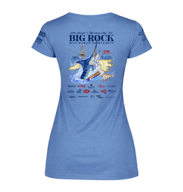 Big Rock Ladies 68th Short Sleeve V-Neck