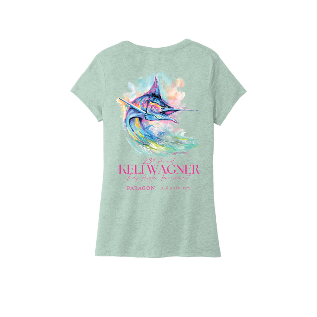 Big Rock Ladies 29th KWLA Short Sleeve V-Neck