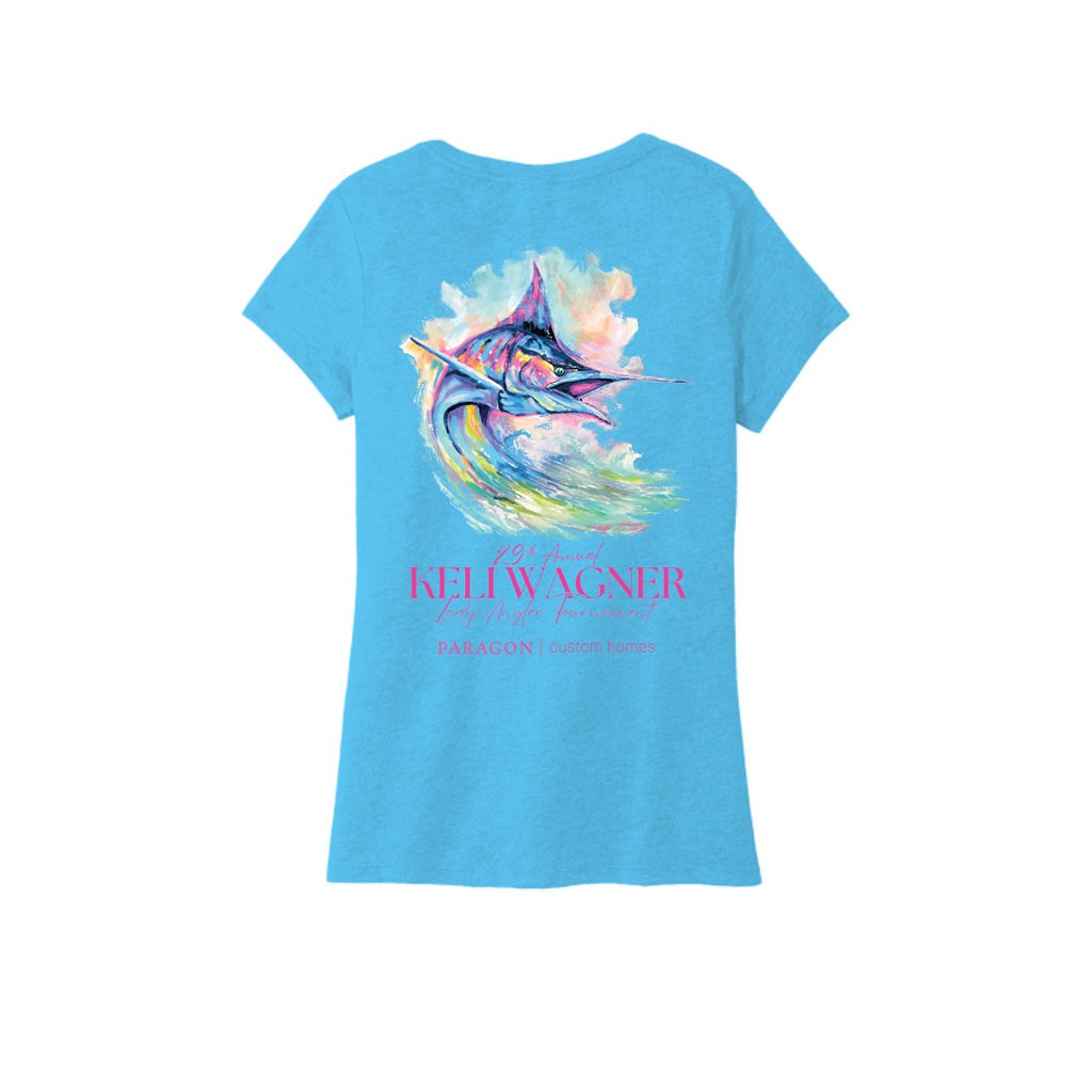 Big Rock Ladies 29th KWLA Short Sleeve V-Neck