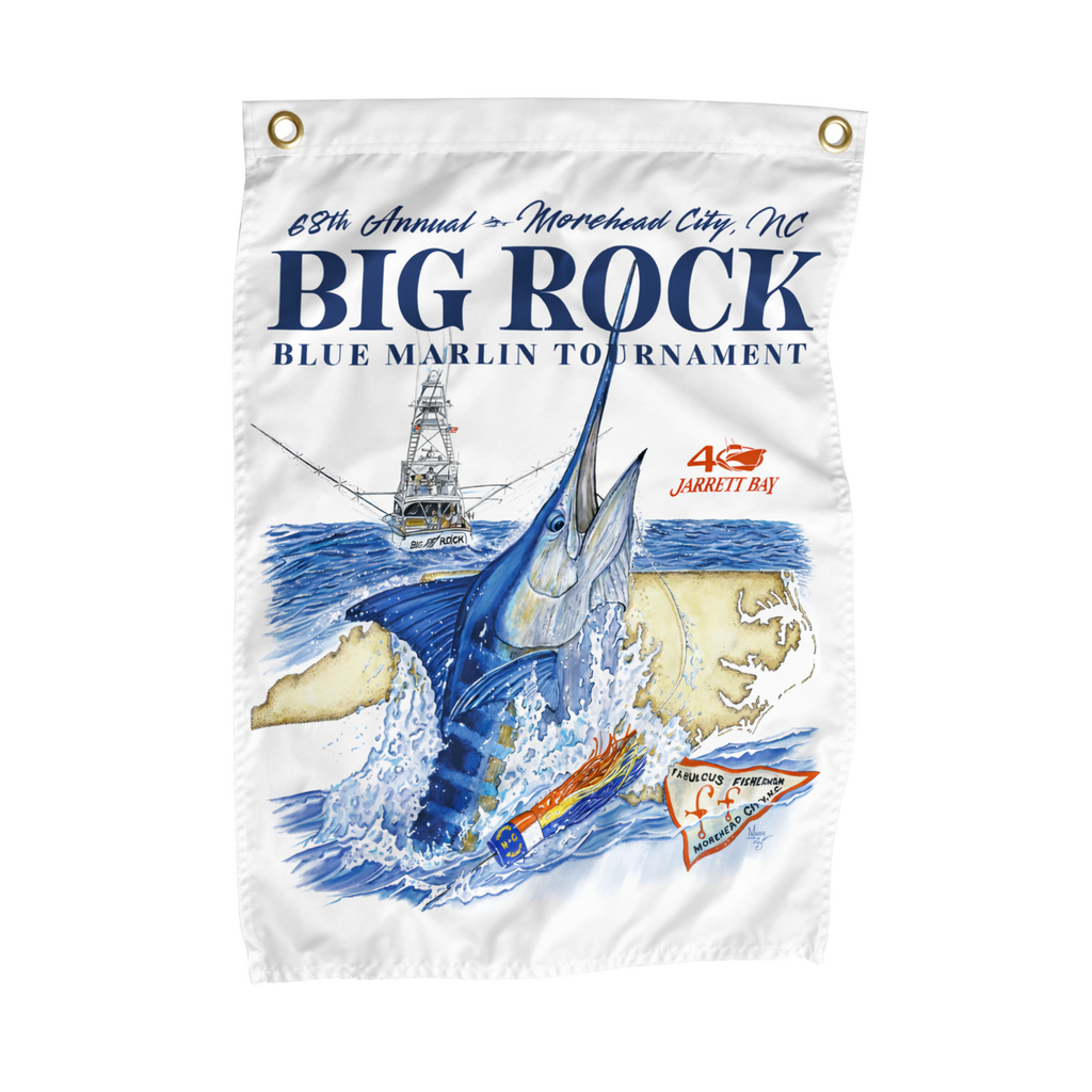 Big Rock 68th Big Rock Boat Flag