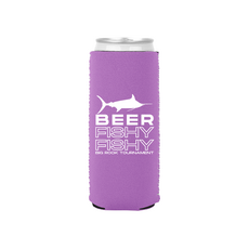 Big Rock Beer Fishy Fishy Slim Can Koozie