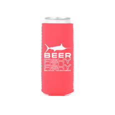 Big Rock Beer Fishy Fishy Slim Can Koozie