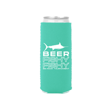 Big Rock Beer Fishy Fishy Slim Can Koozie