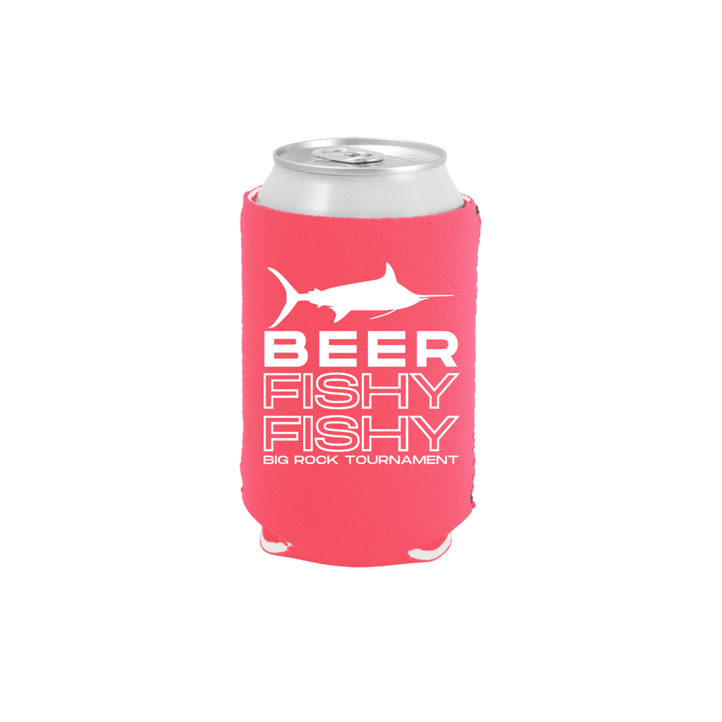 Big Rock Beer Fishy Fishy Can Koozie