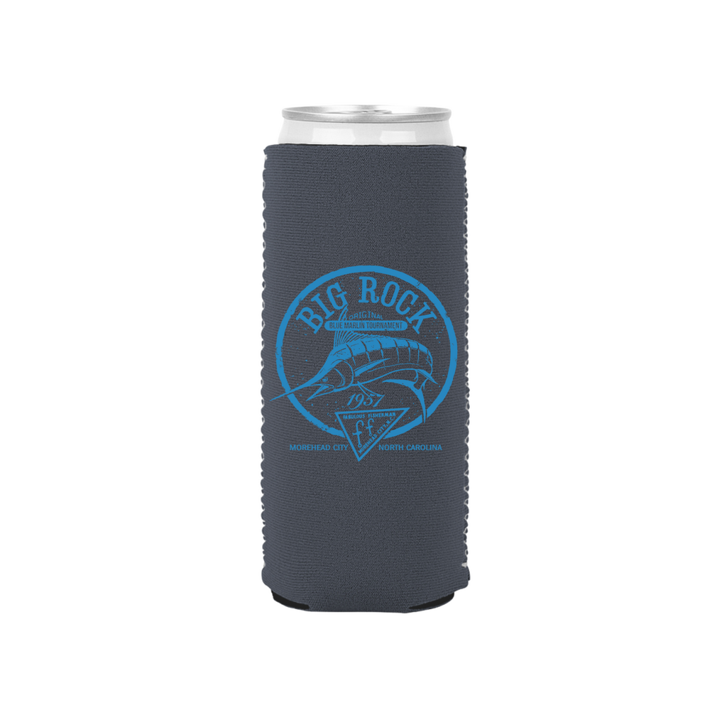 Big Rock Offset Circle Slim Can Koozie