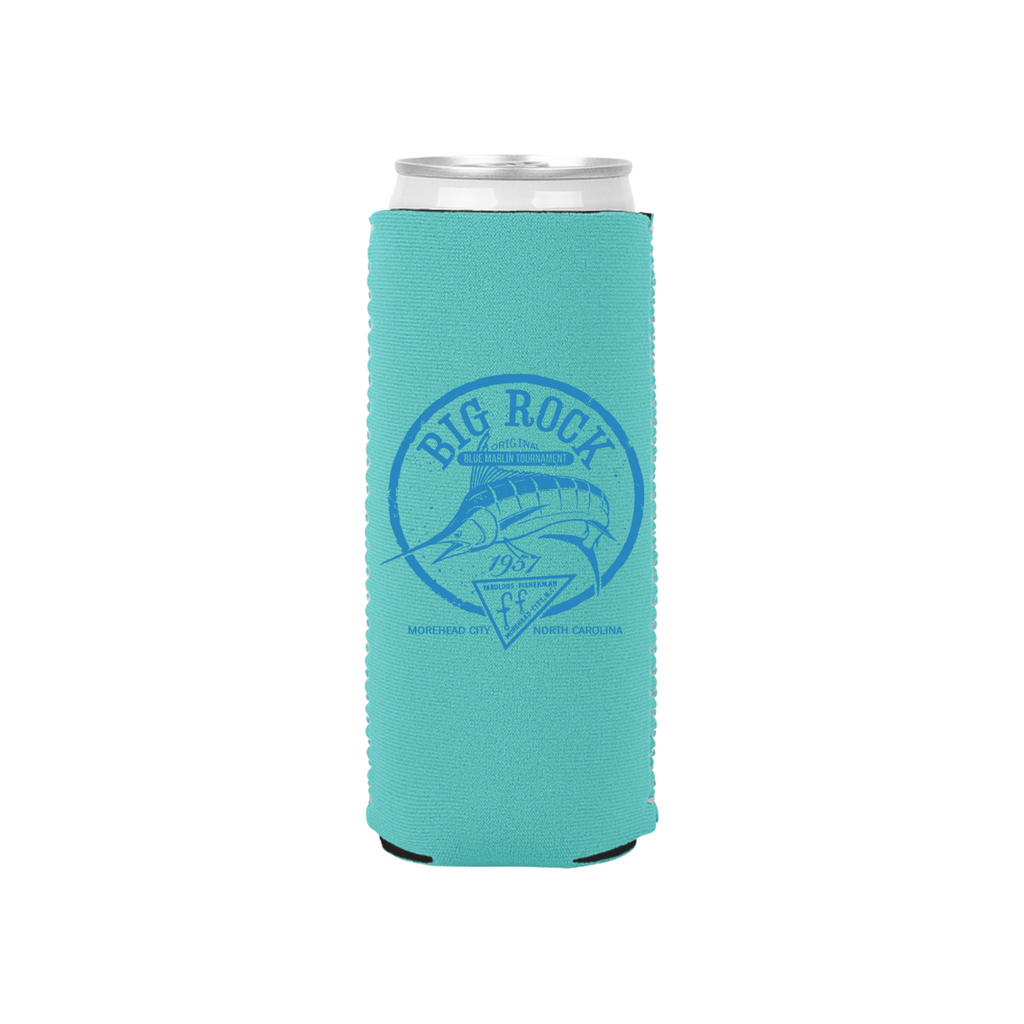 Big Rock Offset Circle Slim Can Koozie