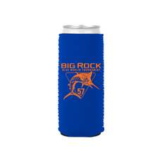 Big Rock Blue Diamond Slim Can Koozie