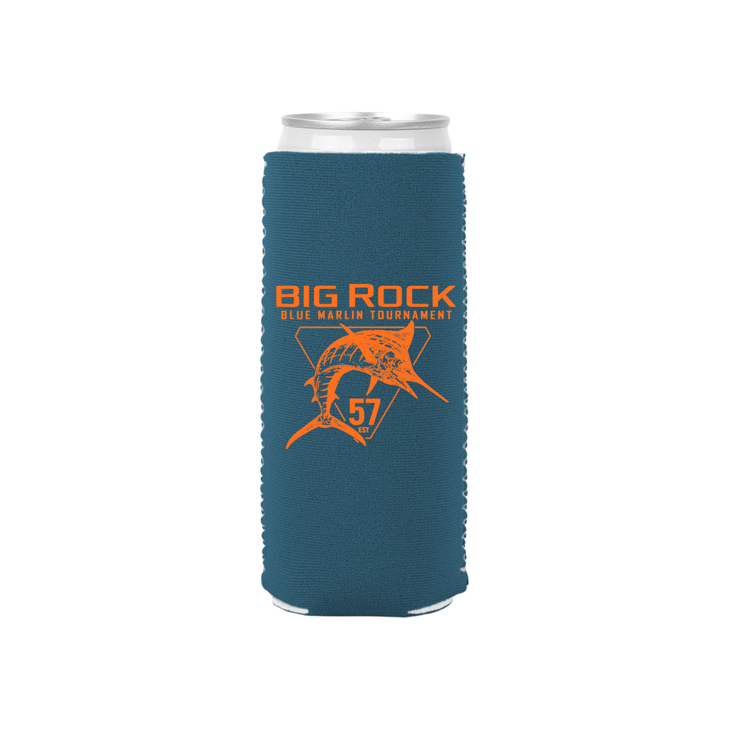 Big Rock Blue Diamond Slim Can Koozie
