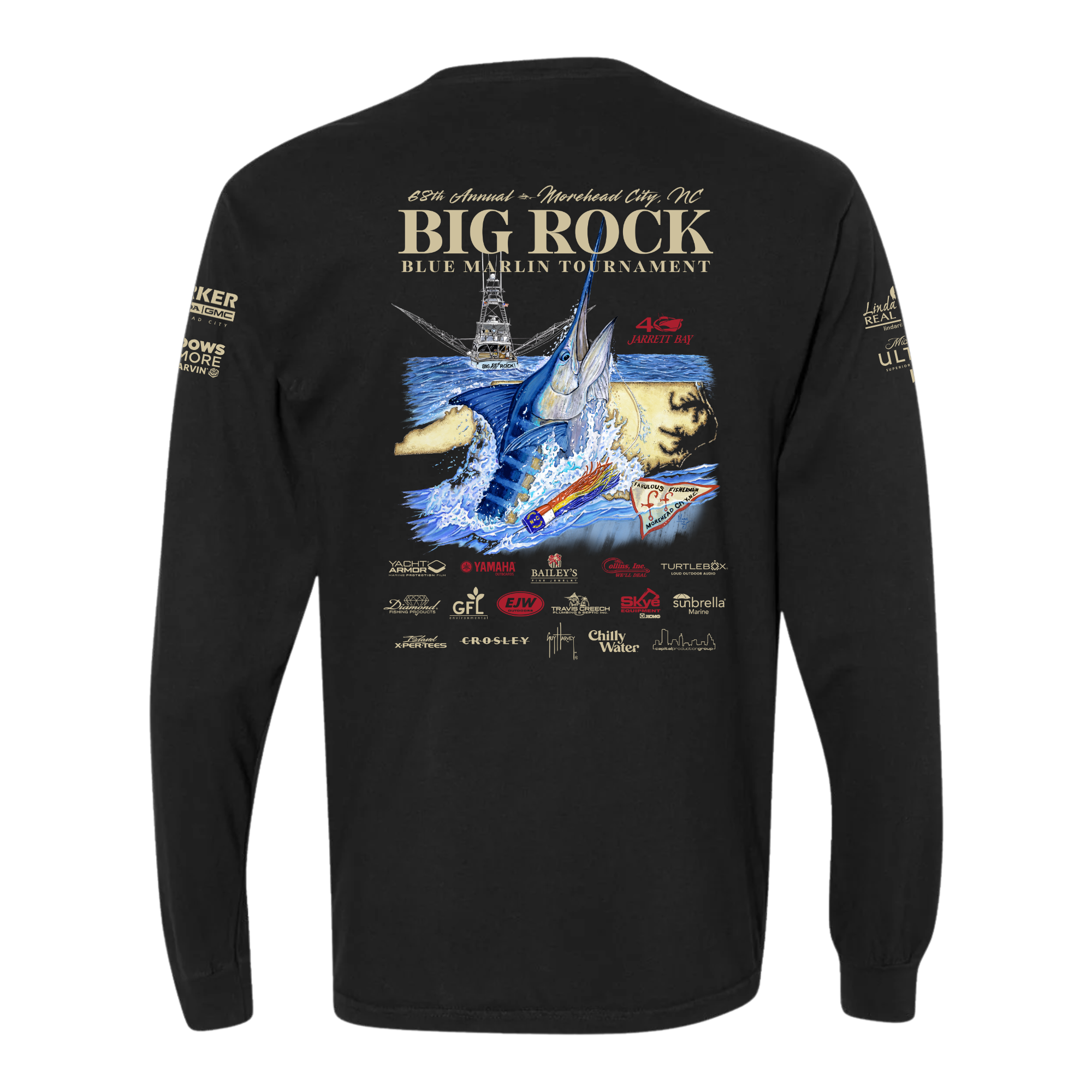 pocket long sleeve tee shirt 外袋破れあり 68th Long Sleeve w/ Pocket - The Big Rock Store
