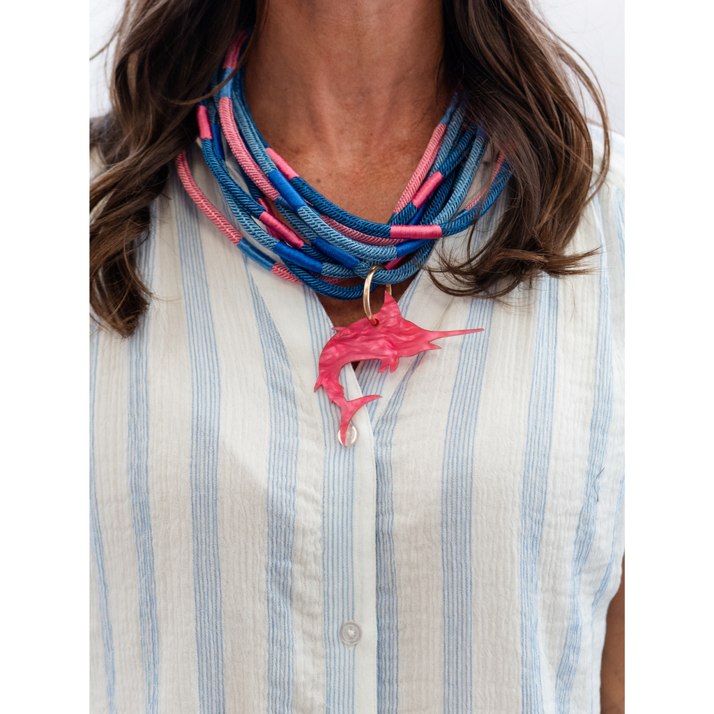 Big Rock She Makes Waves Necklace