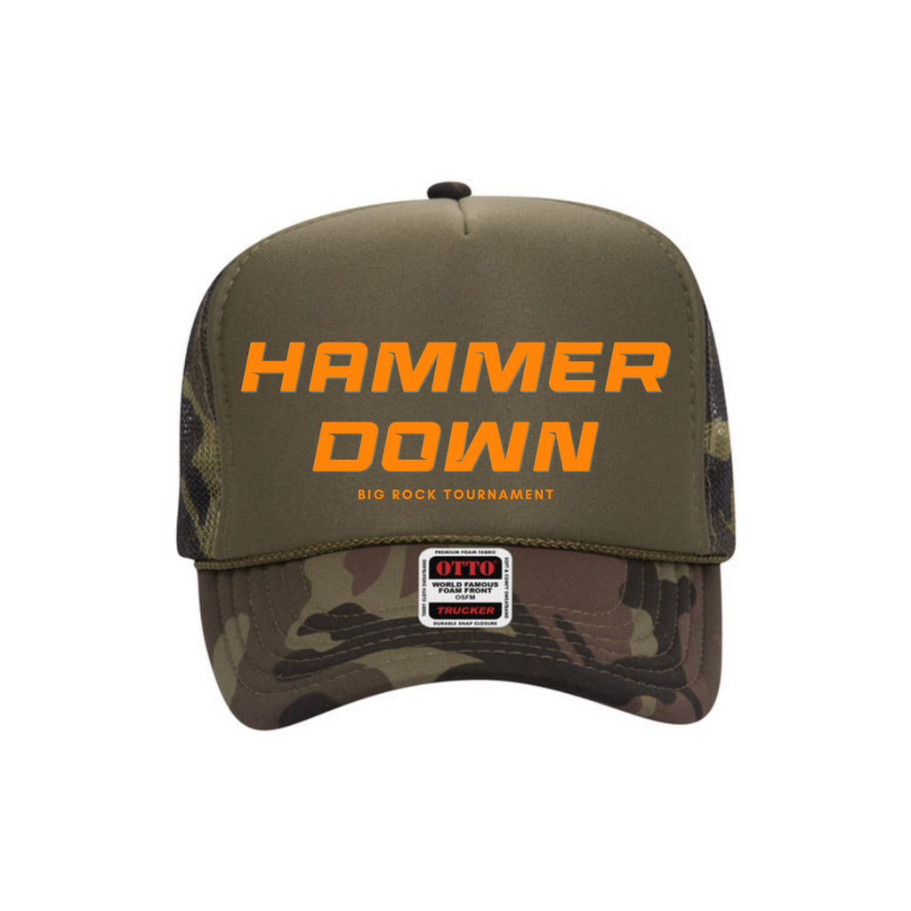 Big Rock Hammer Down Foam Trucker