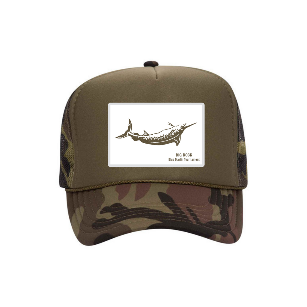 Big Rock Release Flag Foam Trucker