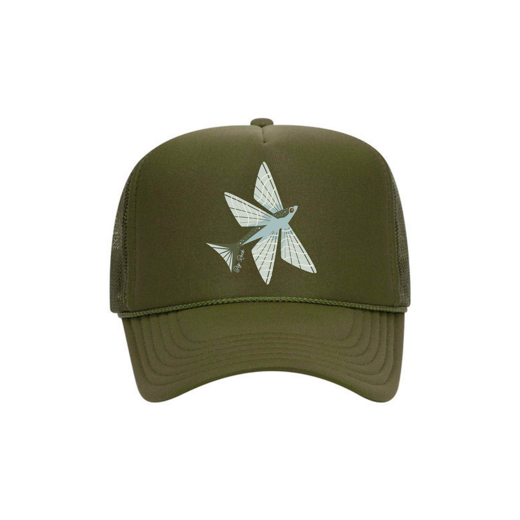 Big Rock Flying Fish Foam Trucker