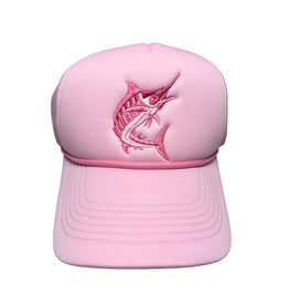 Big Rock Keli Wagner x TGK Pink Marlin Foam Trucker