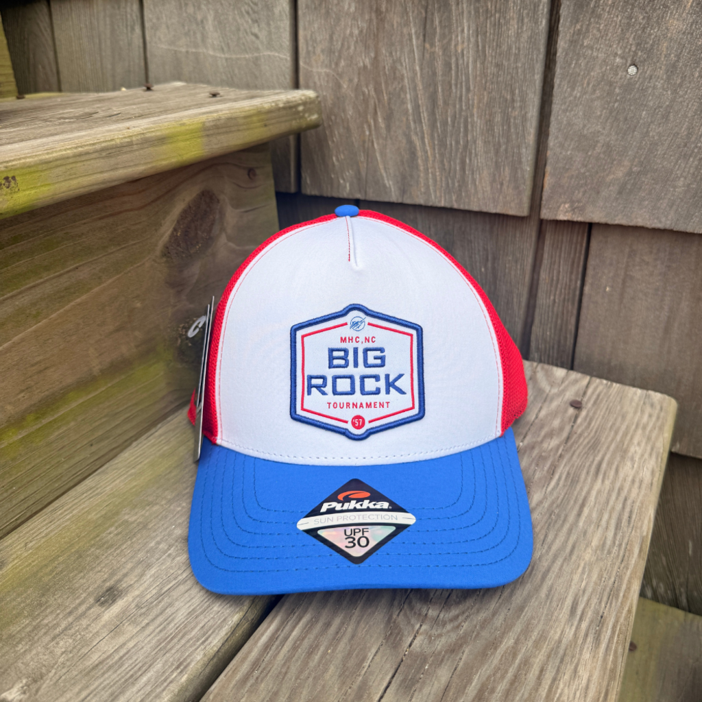 Big Rock Hex Badge Circle Streak Trucker