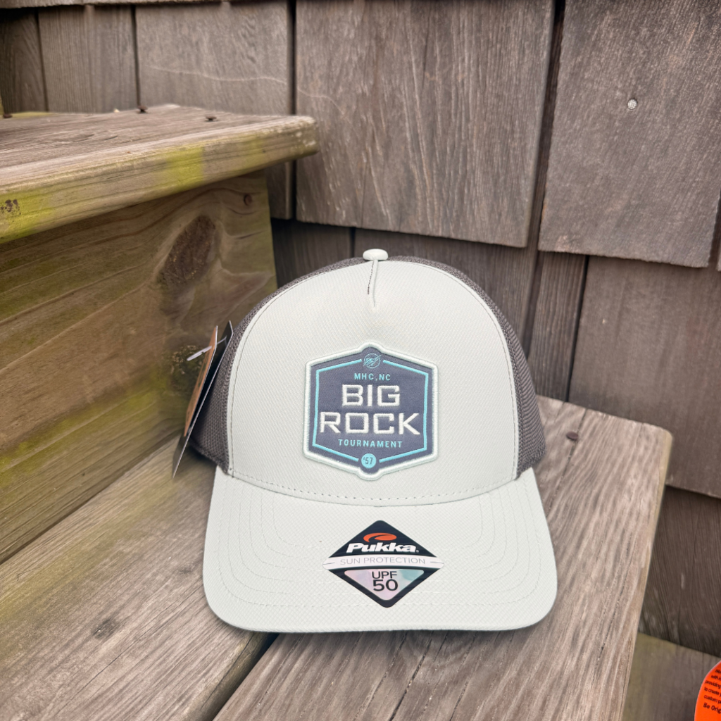 Big Rock Hex Badge Circle Streak Trucker