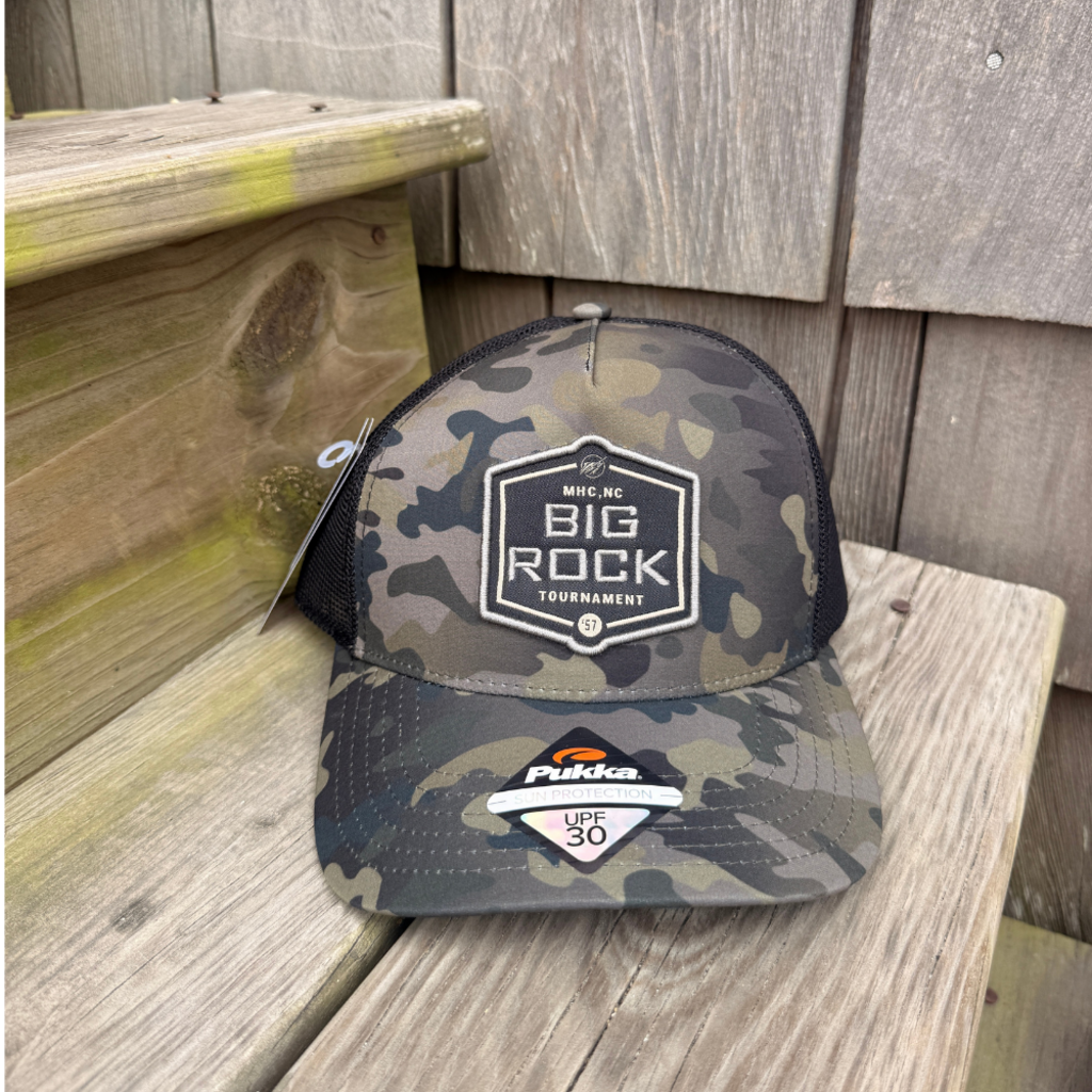Big Rock Hex Badge Circle Streak Trucker