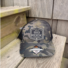 Big Rock Hex Badge Circle Streak Trucker