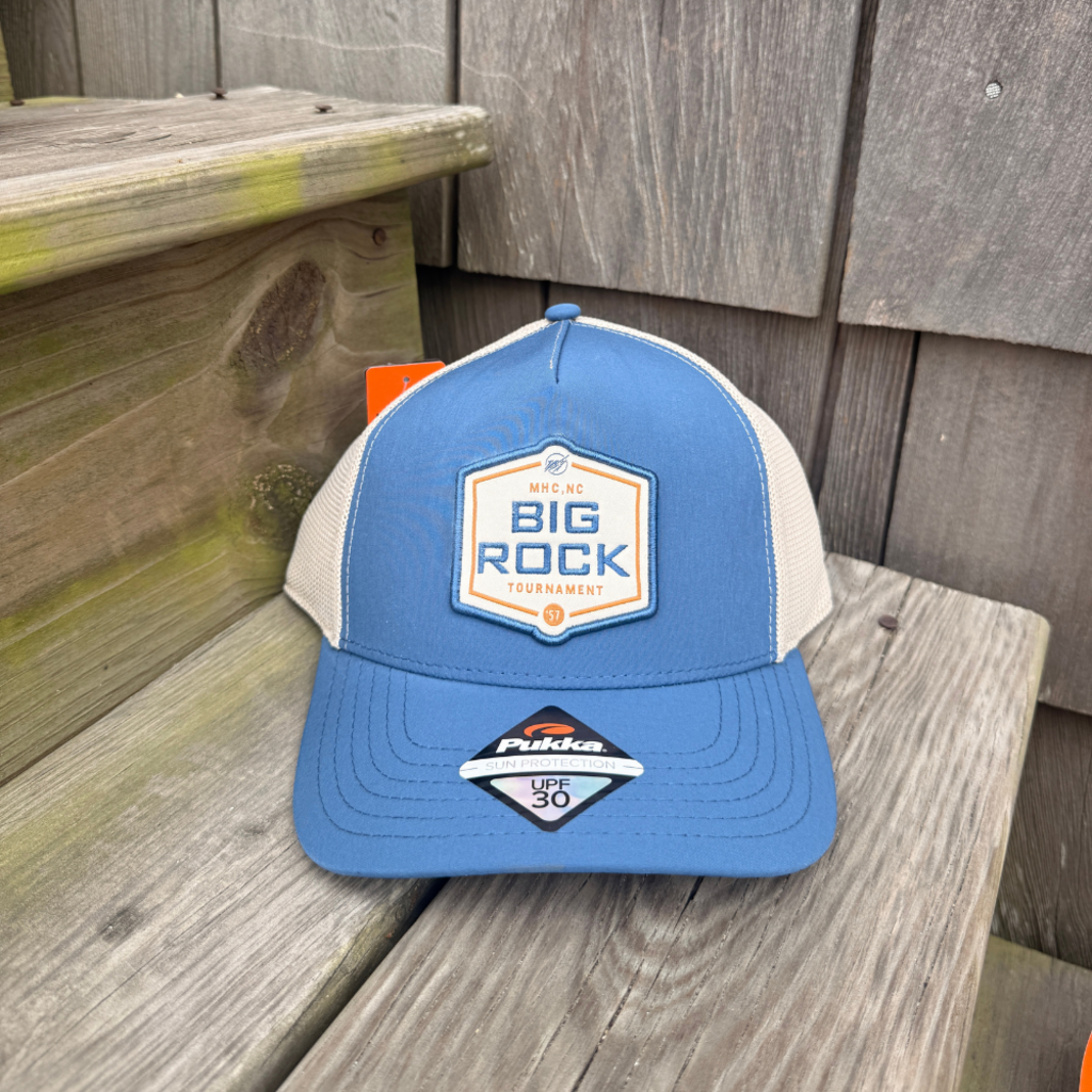 Big Rock Hex Badge Circle Streak Trucker
