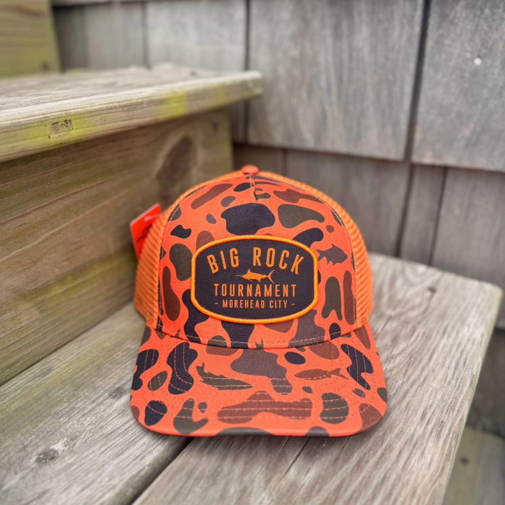 Big Rock Rounded Camo Trucker