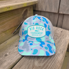 Big Rock Rounded Camo Trucker