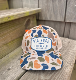 Big Rock Rounded Camo Trucker | 5 Colors