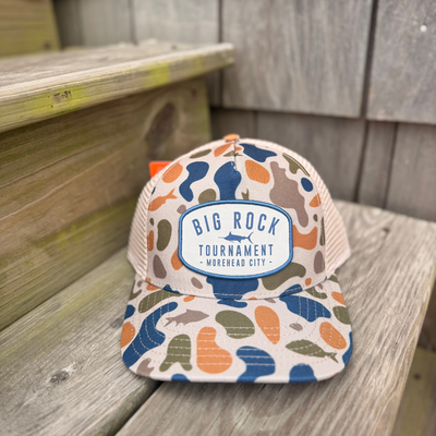 Big Rock Rounded Camo Trucker | 5 Colors