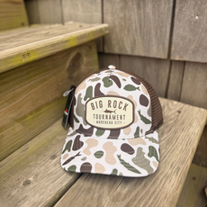 Big Rock Rounded Camo Trucker