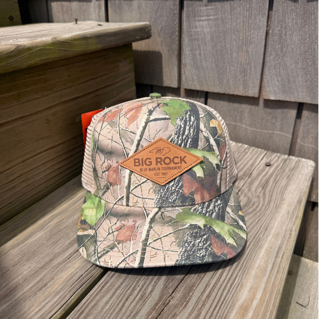 Big Rock NC Leather Diamond Trucker