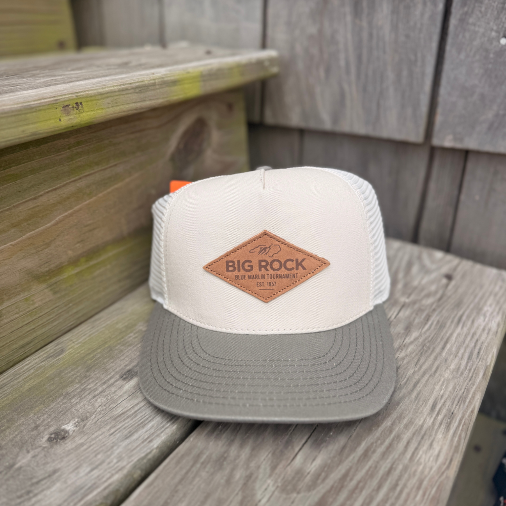 Big Rock NC Leather Diamond Trucker