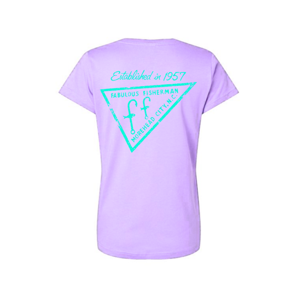 Big Rock Ladies FF Pennant V-Neck