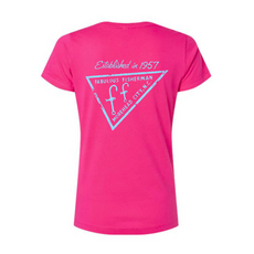 Big Rock Ladies FF Pennant V-Neck