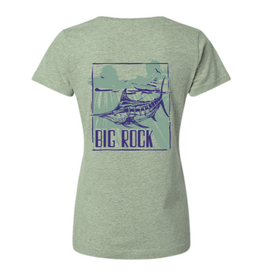 Big Rock Ladies Sun Rays Marlin V-Neck | 2 Colors