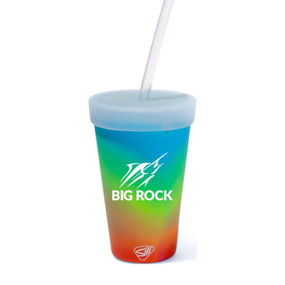 Big Rock Silipint | Straw Tumbler