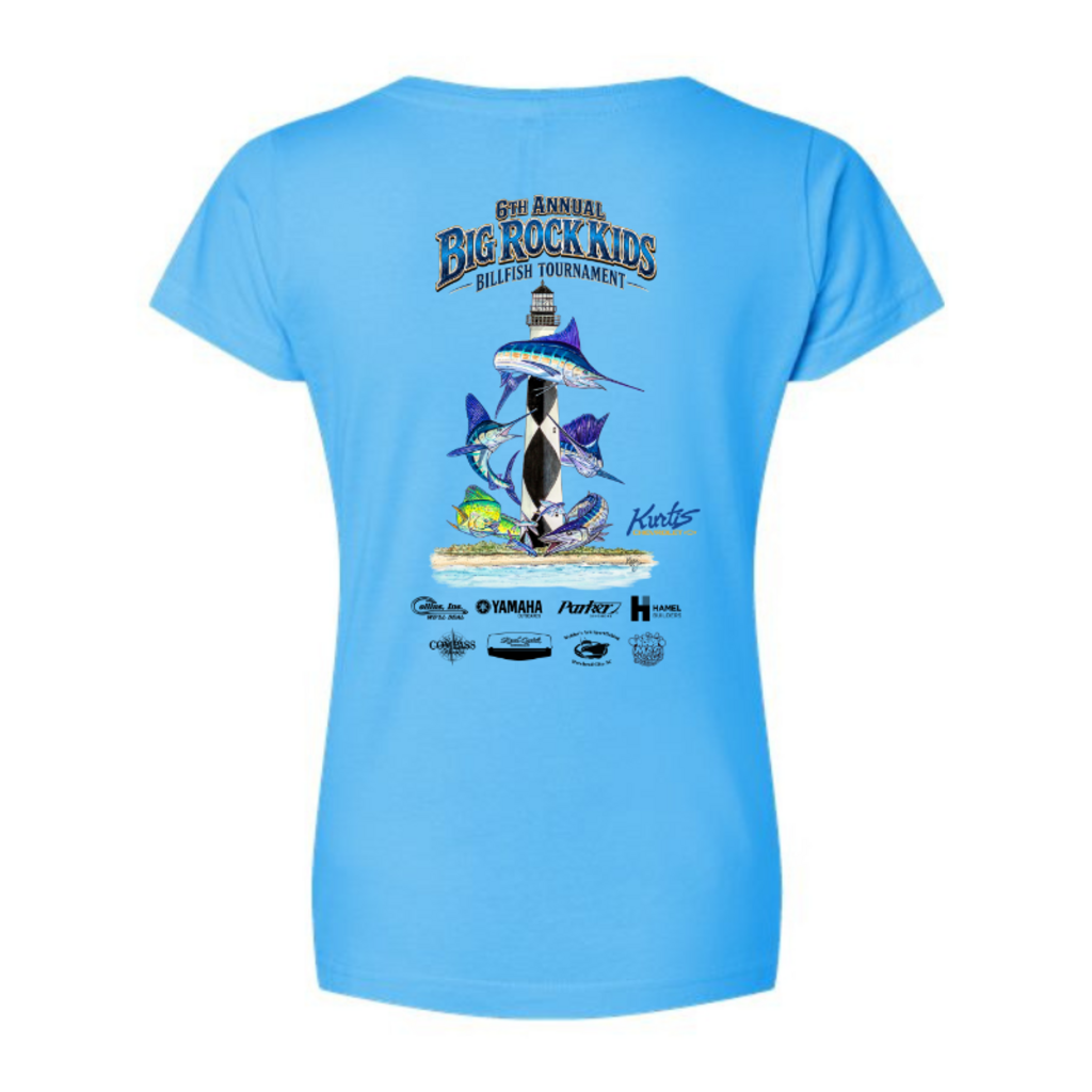 Big Rock 6th BR Kids Ladies V-Neck