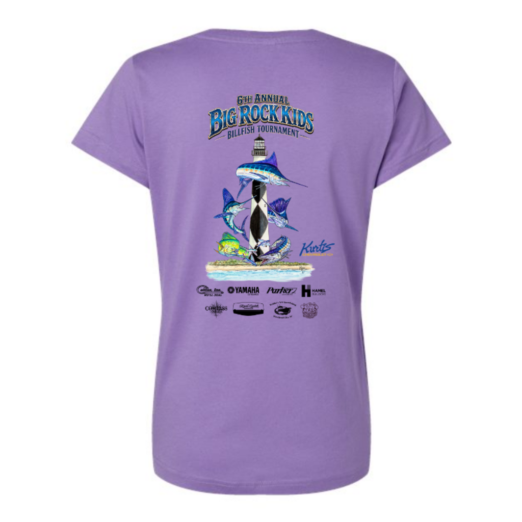Big Rock 6th BR Kids Ladies V-Neck