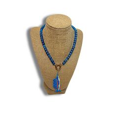Big Rock Beaded Sailfish Necklace