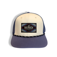 Big Rock Diamond Lines Rope Trucker
