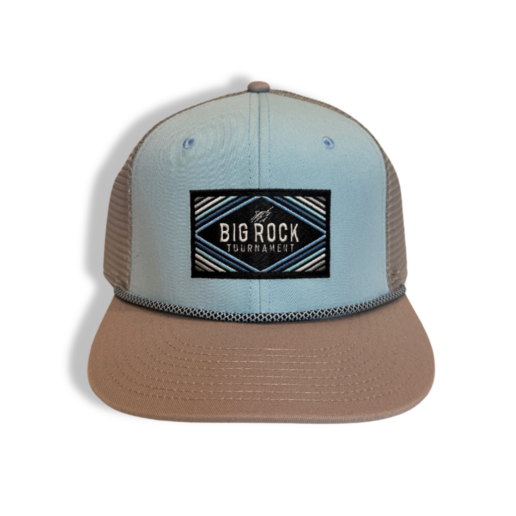 Big Rock Diamond Lines Rope Trucker
