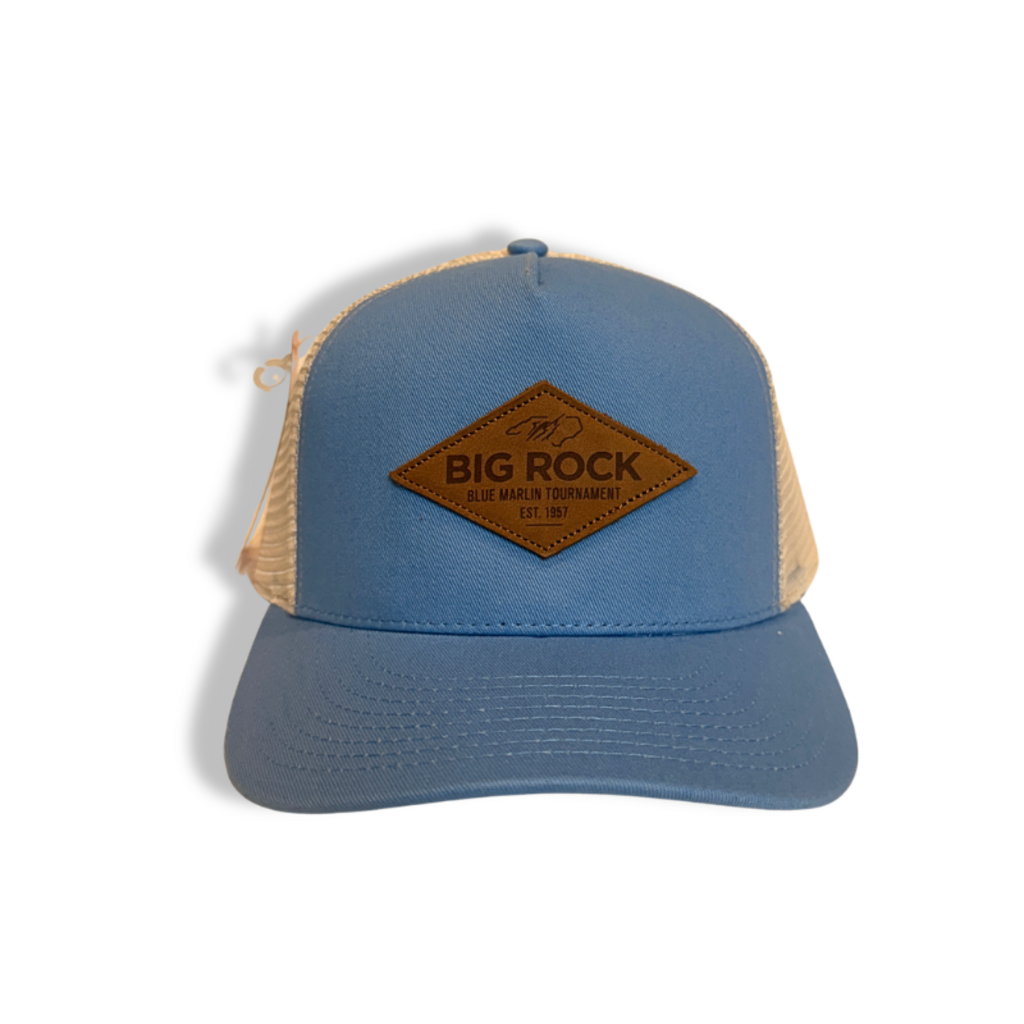 Big Rock NC Leather Diamond Trucker