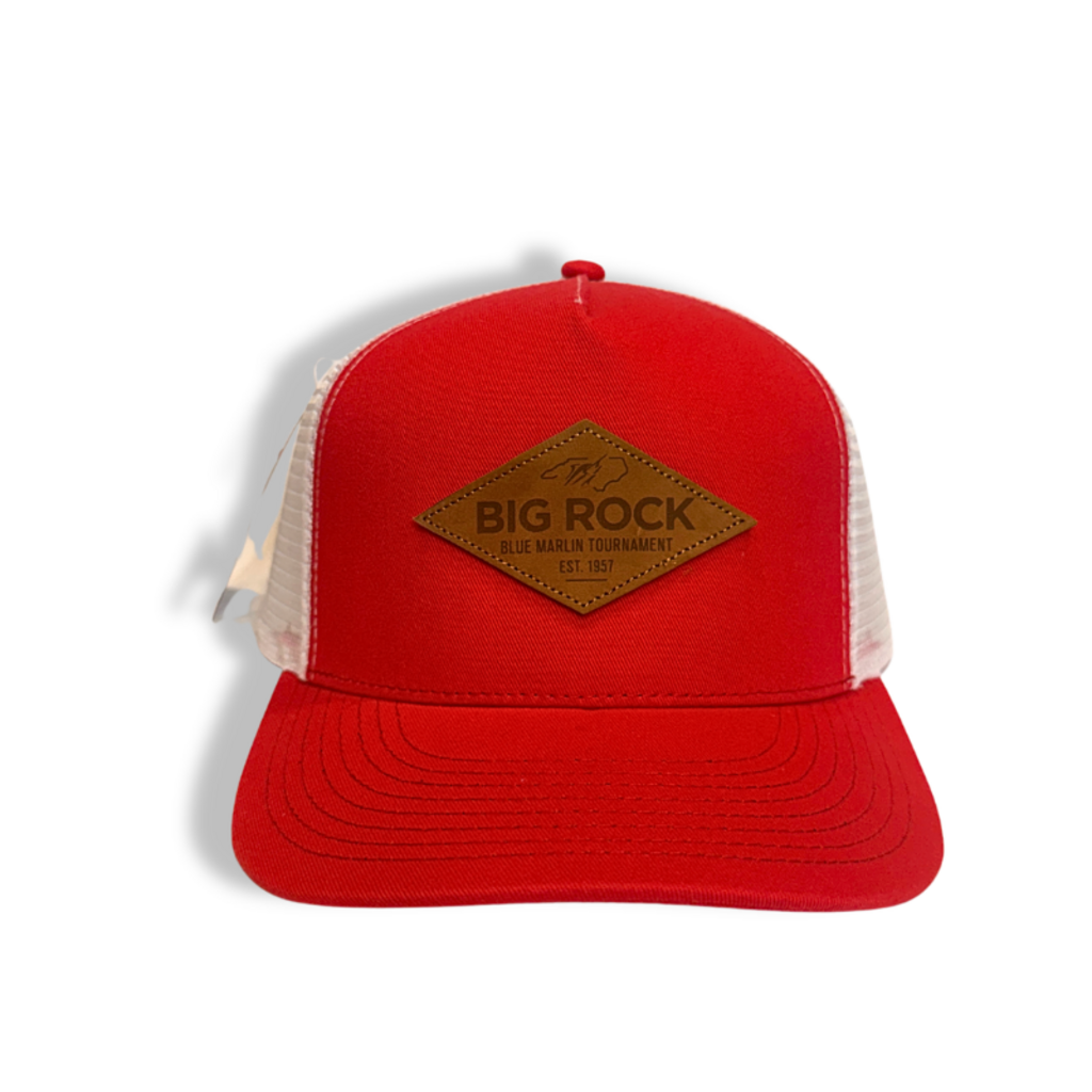 Big Rock NC Leather Diamond Trucker